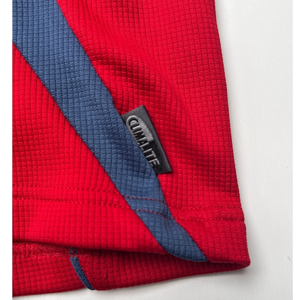 Adidas Mens Spain RFEF Soccer Polo Shirt Red Climalite 2006 ATV002 Size M - Picture 6 of 9